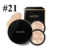 Phấn nền Age20's Signature Essence Cover Pact Intense Cover 2 lõi tone 21