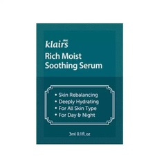 Sample tinh chất Klairs rich moist soothing serum 3ml