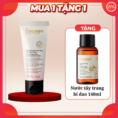 Combo sáp dưỡng ẩm Cocoon 30ml + NTT bí 140ml