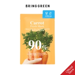 1 miếng Mặt nạ BRING GREEN Carrot 90% Fresh Mask