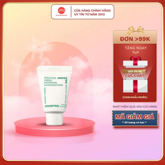 Sữa rửa mặt dưỡng ẩm da chiết xuất  trà xanh Innisfree Green Tea Hydrating Cleaning Foam Mini - 15g