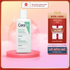 Sữa rửa mặt Cerave Foaming Cleanser xanh ngọc 88ml