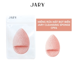 Miếng rửa mặt bọt biển cao cấp Jary Cleansing Sponge CP01 - CP02 - CP03 ( 1 cái lẻ ) chính hãng