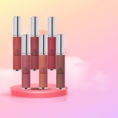 Son 3CE Hazy Lip Clay - son môi 3CE tint 4g dạng kem lì siêu mịn bám tốt lâu trôi cao cấp chính hãng