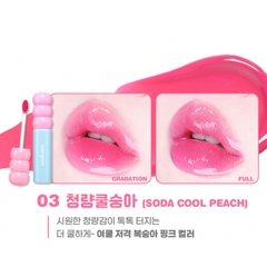 Son COLORGRAM Fruity Glass Tint #03 Soda Cool Peach
