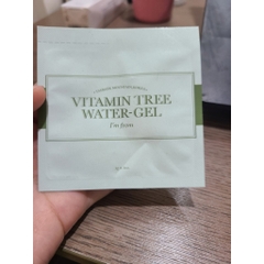 (Không mang lên ĐC) Sample kem dưỡng Vitamin Tree I'm From Water thải độc 3g