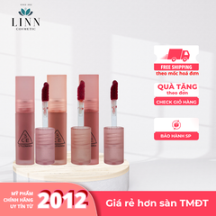 Son kem lì 3CE Velvet Lip Tint 4g minisize - son lì dạng kem 3ce bám màu lâu trôi