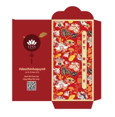Túi 5 bao lì xì Tết Như Ý