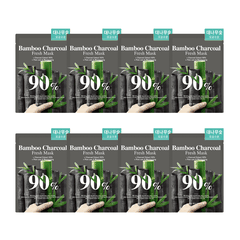 1 miếng Mặt nạ BRING GREEN Bamboo Charcoal 90% Fresh Mask