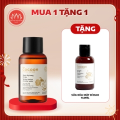 (Không vỏ) Nước tẩy trang bí đao Cocoon Winter Melon Micellar Water 140ml - 500ml mua 1 tặng 1 chính hãng