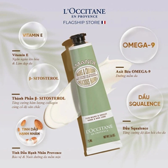 [ Minisize ] Kem dưỡng da tay L'Occitane Hand Cream 10ml - kem tay Shea Butter - Almond Delicious