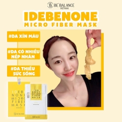 Miếng Mặt nạ vải vi sợi Be'Balance Micro Fiber Mask 3 in 1 - mặt nạ be balance giúp làm đẹp da