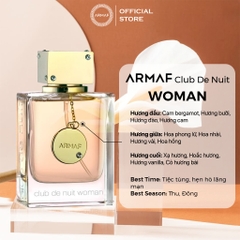 Nước Hoa ARMAF Club De Nuit Intense Man EDT- Woman EDP - 105ml