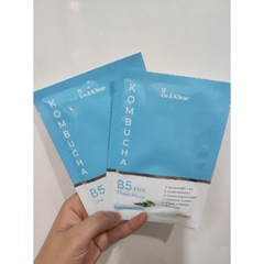 Mặt nạ Co & K'Lear Kombucha, Mask cấp ẩm phục hồi dưỡng trắng da - B5+HA Sheet mask 25ml ( 1 miếng )