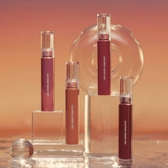 Son bóng Romand Glasting Water Tint 4g - son tint bóng rom&nd cao cấp màu 16 hồng rose 17 nâu đỏ đất