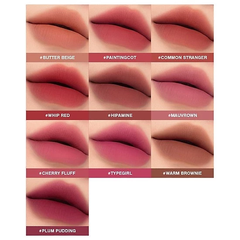 Son 3CE Hazy Lip Clay - son môi 3CE tint 4g dạng kem lì siêu mịn bám tốt lâu trôi cao cấp chính hãng