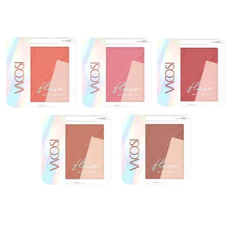 Phấn má hồng bắt sáng Vacosi Flaso Blush Set - phấn trang điểm siêu mịn Vacosi bền màu chính hãng