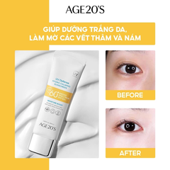 Minisize - Kem chống nắng cấp ẩm làm dịu da Age20's Uv Defense Hydro Calming Sunscreen SPF60+ 6ml