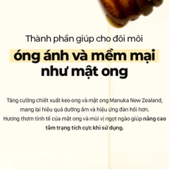 Son dưỡng môi CNP Propolis Lipcerin 15ml - dưỡng môi keo ong cho môi mềm mại, óng mướt chính hãng
