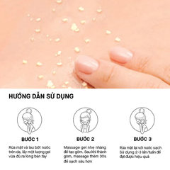 Tẩy da chết Rosette Gommage Bright Peel - Gel tẩy tế bào chết dưỡng sáng da rosette Nhật Bản 180g