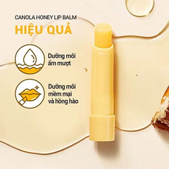 Son dưỡng Innisfree Canola Honey Lip Balm - son dưỡng ẩm mật ong không màu Innisfree 3.5g cao cấp