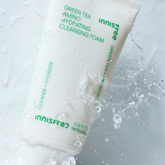 Sữa rửa mặt dưỡng ẩm da chiết xuất  trà xanh Innisfree Green Tea Hydrating Cleaning Foam Mini - 15g
