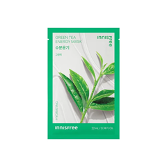 Mặt nạ Innisfree Green Tea Energy Mask 22ml - 1 miếng mặt nạ giấy innisfree trà xanh lành tính