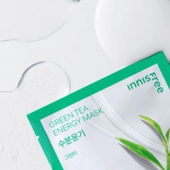 Mặt nạ Innisfree Green Tea Energy Mask 22ml - 1 miếng mặt nạ giấy innisfree trà xanh lành tính