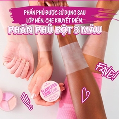Phấn phủ bột 3 trong 1 Essence Flawless Skin Trio Loose Setting Powder 10 lâu trôi & đều màu da (8g)