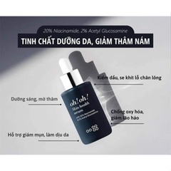 Serum oh! oh! Niacinamide 20% - tinh chất dưỡng sáng da - ohoh Skin Health giảm thâm nám - 10ml/30ml