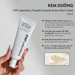 Tuýp Kem Dưỡng Tái Tạo Phục Hồi Da CNP Laboratory Propolis  Active Cream 50ml Unbox