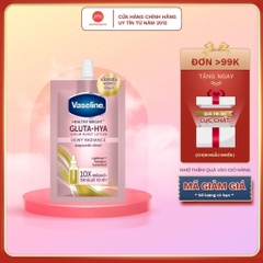 Sữa dưỡng thể trắng da Vaseline Healthy Bright GLUTA-HYA dạng gói mini dưỡng da sáng mịn - 30ml