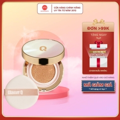 Phấn Nước Glamrr Q Kiềm Dầu Dưỡng Da Long Wear DD Cushion - SPF50+/PA+++ (1 lõi x 13g)
