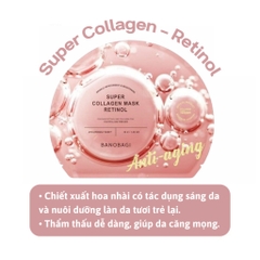 Mặt nạ Banobagi dưỡng da bổ sung Vitamin Vita Genic Jelly Mask Giấy Stemcell BANOBAGI dưỡng ẩm 30ml