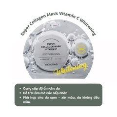 Mặt nạ Banobagi dưỡng da bổ sung Vitamin Vita Genic Jelly Mask Giấy Stemcell BANOBAGI dưỡng ẩm 30ml