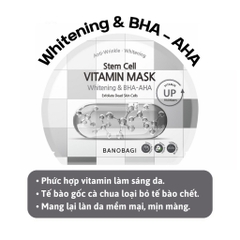 Mặt nạ Banobagi dưỡng da bổ sung Vitamin Vita Genic Jelly Mask Giấy Stemcell BANOBAGI dưỡng ẩm 30ml