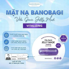 Mặt nạ Banobagi dưỡng da bổ sung Vitamin Vita Genic Jelly Mask Giấy Stemcell BANOBAGI dưỡng ẩm 30ml