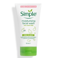 Sữa Rửa Mặt Simple Skin To Skin Refreshing Facial Wash Gel Cho Da Nhạy Cảm 150ml