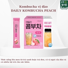 Trà Kombucha Danongwon Daily Hàn Quốc hộp 20 gói