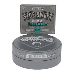 Sáp Vuốt Tóc Gatsby Styling Wax Pomade Retro Matte - Edgy Quiff Perfect Rise - Side Swept Classy Dry Tạo Kiểu Tóc Nam Nữ