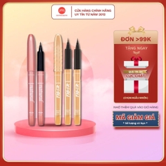 Bút Kẻ Mắt Lemonade Super Natural Eyeliner Super Tiger Màu Đen | Nâu Siêu Mảnh Sắc Nét Chống Trôi 1g - Daothinhuquynh