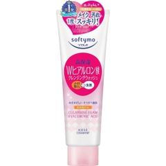 Sữa Rửa Mặt Tẩy Trang 2in1 Dưỡng Ẩm Kose Softymo Cleansing Foam 60g- 190g