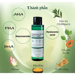Bộ 4 sản phẩm cho da mụn Some By Mi AHA-BHA-PHA 30 Days Miracle