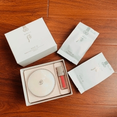 Set Phấn Nước Whoo Seol Radiant White Tone Up Sun Cushion Special Dưỡng Trắng, Cải Thiện Nếp Nhăn, Chống Lão Hóa