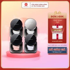 Phấn phủ trang điểm Carslan Soft Focus Makeup Powder lâu trôi kiềm dầu vỏ màu đen nam châm 8g - 1g