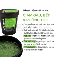 Tẩy Da Chết Da Đầu Cafe Mimi Shampoo Scrub 330g Sạch Gàu giảm ngứa | Phục Hồi Tóc Tóc Yếu Khô Xơ  - Chính Hãng - Nga