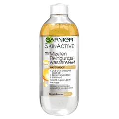 Nước Tẩy Trang GARNIER Micellar Water Skin Mizellen Reinigungs Wasser All in 1 Hồng -Vàng - Xanh 400ml