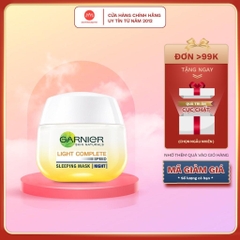 Mặt Nạ Ngủ Garnier Dưỡng Đêm Tinh Chất Sữa Chua Sáng Da Light Complete Speed 18ml