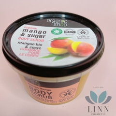 [Xả lỗ date xa] Tẩy Da Chết Toàn Thân Body Organic Shop Body Scrub 250ml