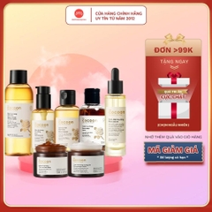 Bộ sản phẩm Cocoon làm sạch, cấp ẩm & phục hồi chuyên sâu từ hoa hồng